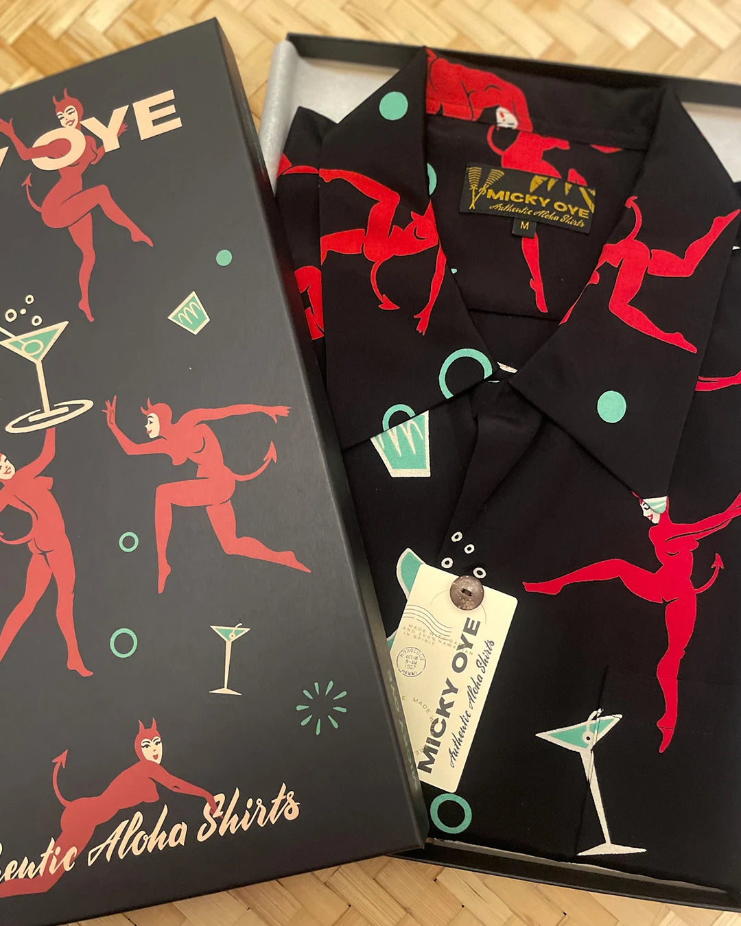 Devils & Drinks Hawaiian Shirt