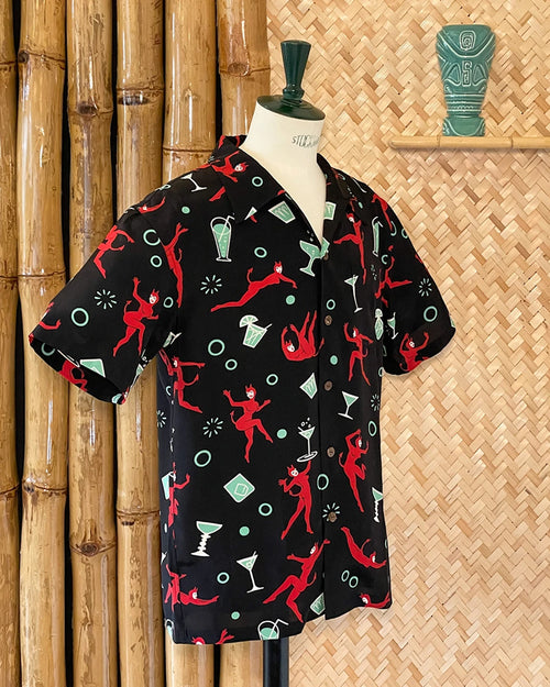 Devils & Drinks Hawaiian Shirt